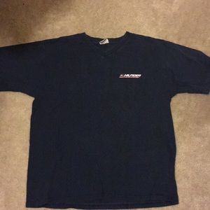 Tommy Hilfiger navy blue v neck t-shirt
